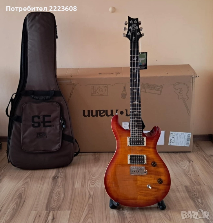 PRS SE CE 24 Vintage Sunburst, снимка 1