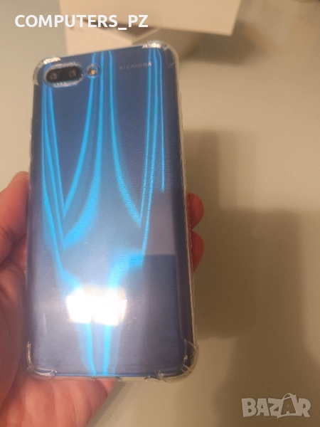 Телефон Huawei Honor 10 64GB много добро състояние, с прозрачен гръб, осемядрен с 2 Sim, снимка 1