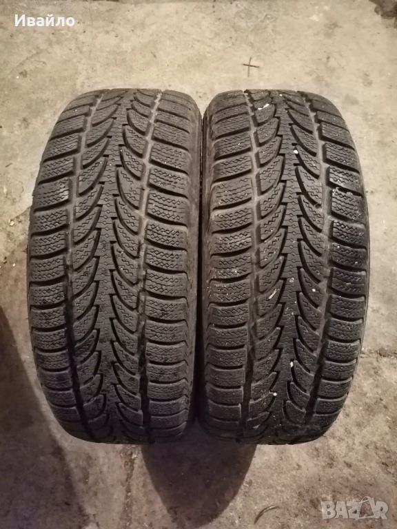 Продавам 2 броя зимни гуми 205.55.16 на 1 сезон дот 2019 Nokian , снимка 1