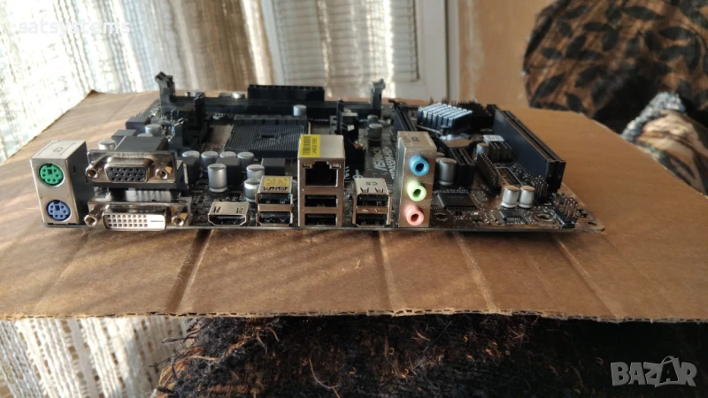 Дънна платка ASRock FM2A55M-HD+ Socket FM2, снимка 1