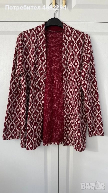 Дамско сако без копчета, снимка 1