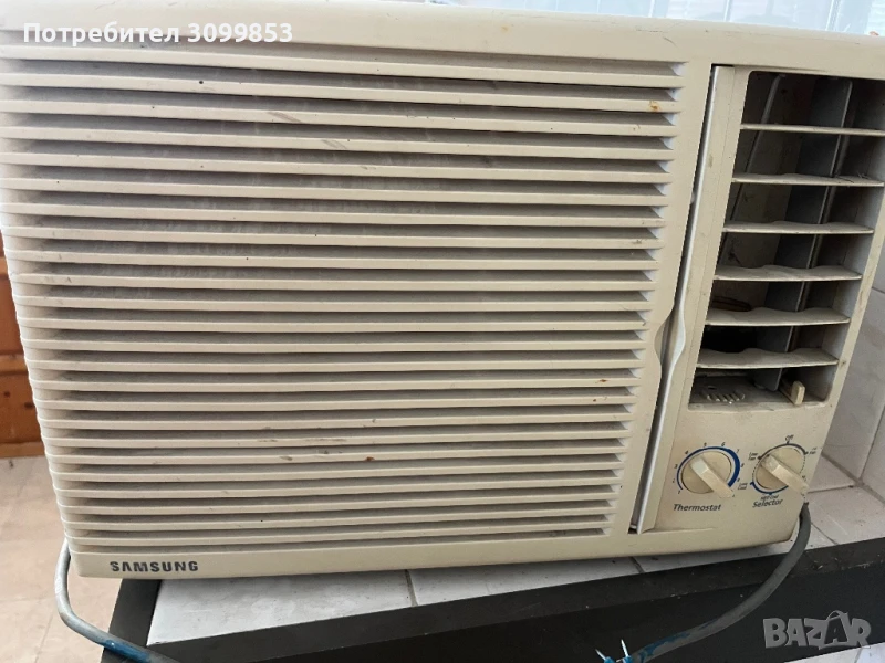 Прозоръчен климатик Samsung, снимка 1