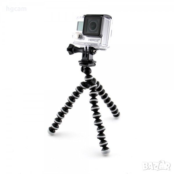 Трипод статив за екшън камери, фотоапарати и телефони, снимка 1
