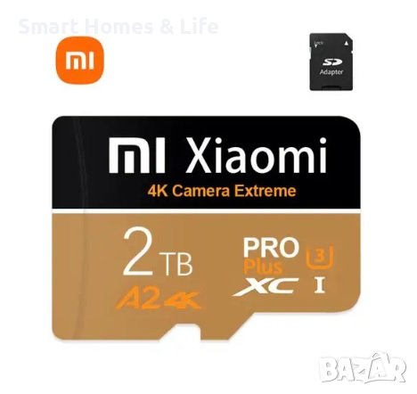 Xiaomi 4K Micro SD Memory Card / Микро SD карта с памет 2TB Class 10, снимка 1