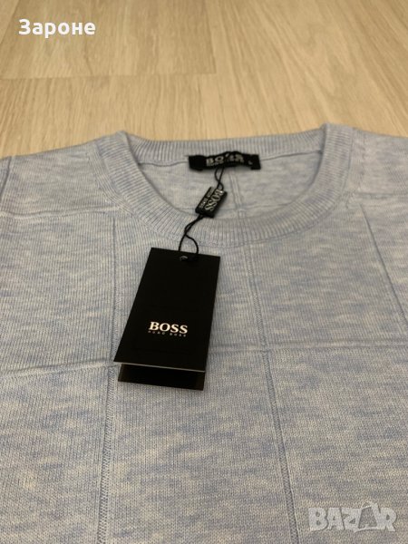 Мъжка блуза от финно плетиво Boss, снимка 1