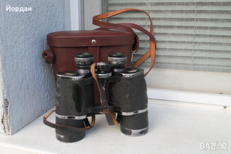 Немски военен бинокъл със скала ''Busch Solluxon'' 6х80, снимка 1