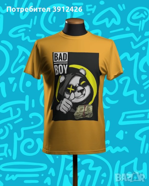 мъжка тениска Bad boy, снимка 1