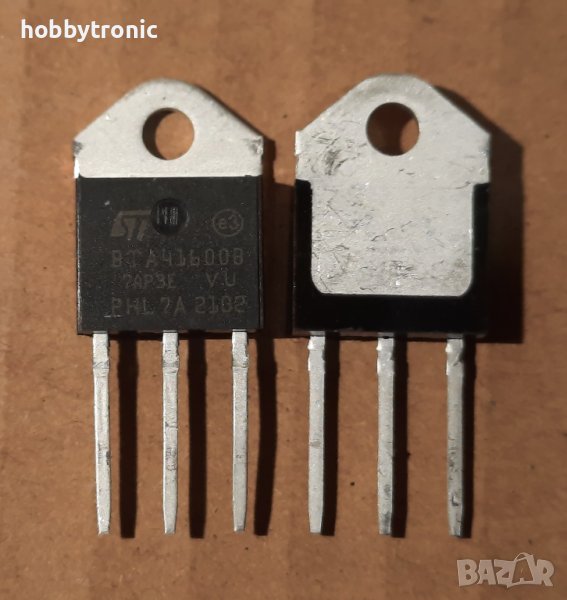 BTA41 600B Triac 40A 600V, симистор, снимка 1