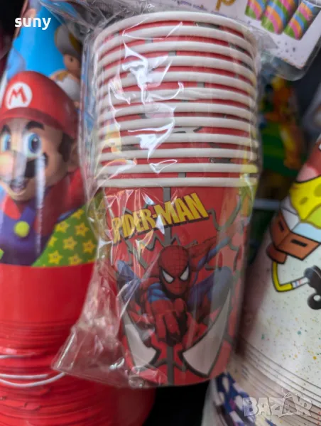 Парти чашки Спайдърмен, снимка 1