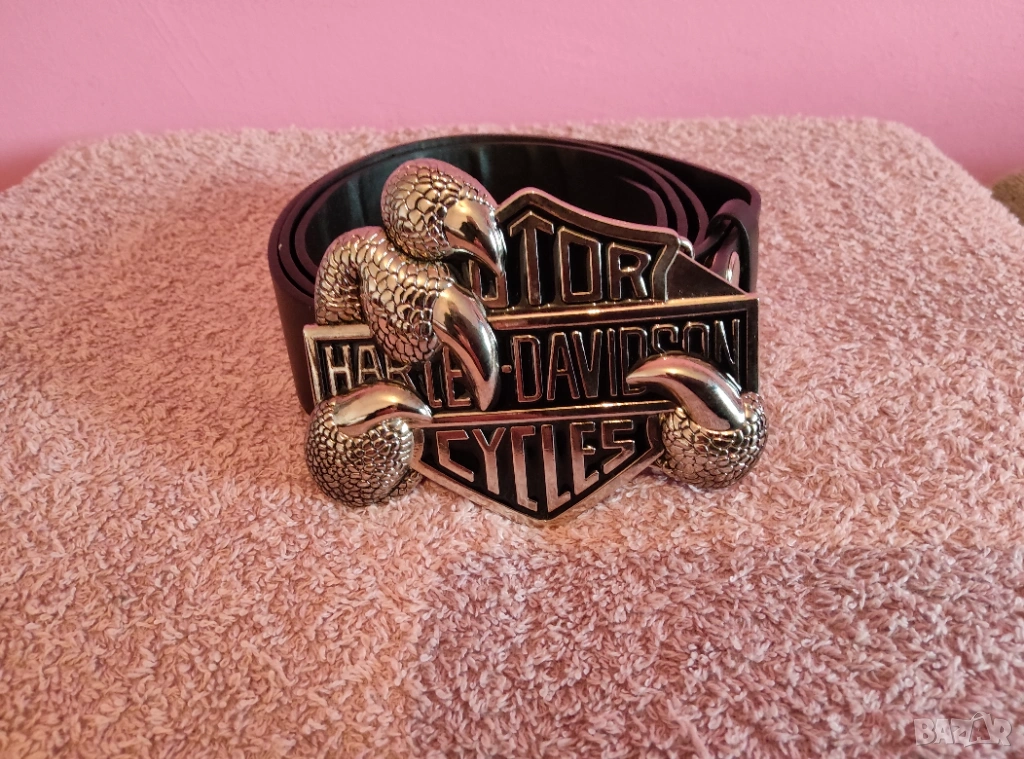 Колан Harley-Davidson със сваляща се катарама, снимка 1