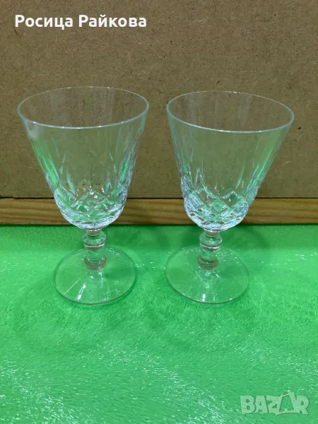 Стъклени чашки-2 броя, снимка 1