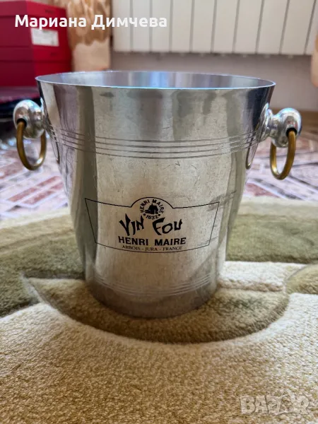 Шампаниера/Ледарка/Съд за бутилка вино, снимка 1