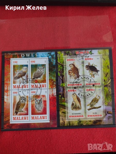 Пощенски марки чиста комплектна серия ПТИЦИ за колекция декорация поща Малави, Руанда 29513, снимка 1