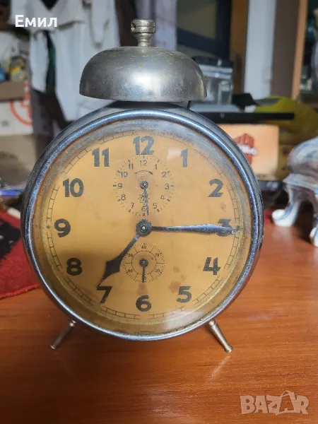 Антикварен будилник JUNGHANS , снимка 1