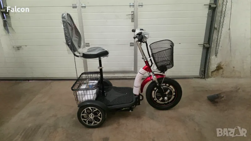 Триколка на ток с лед осветление и равна платформа, снимка 1