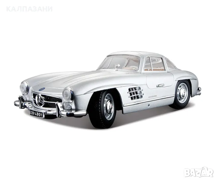 Bburago Plus - модел на кола 1:18 - Mercedes-Benz 300SL 18 12047, снимка 1