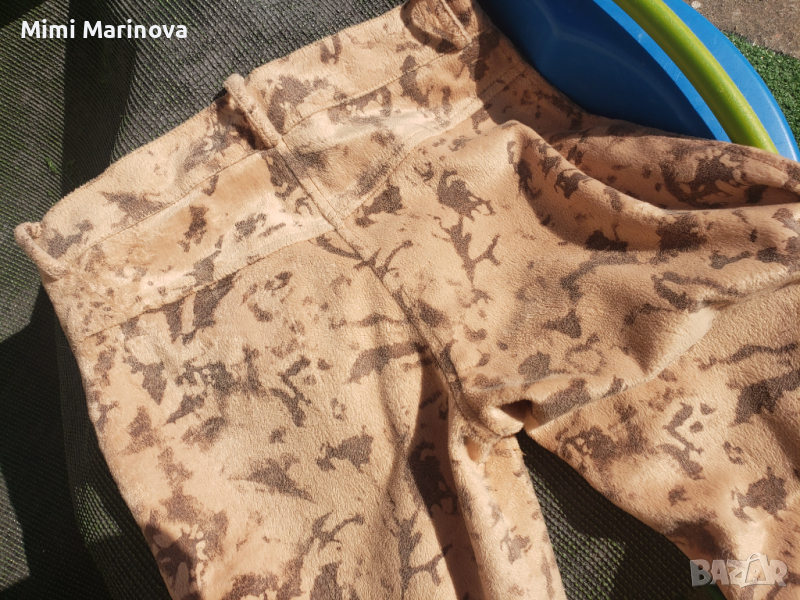 Мек плюшен бежов чарлстон , снимка 1