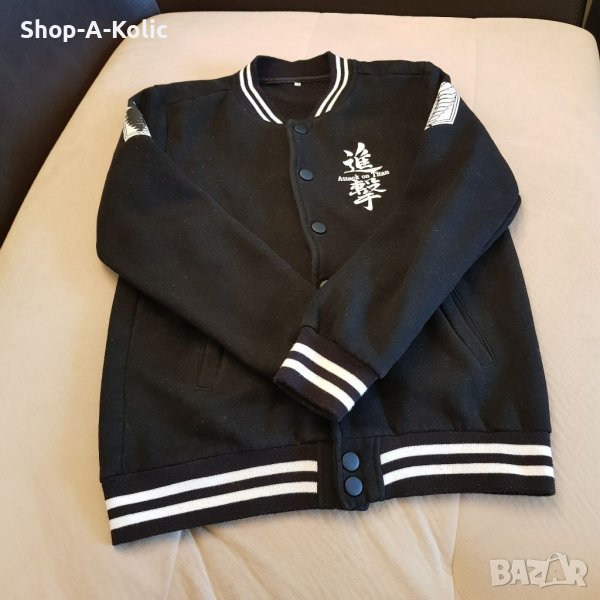 Original ATTACK ON TITAN Anime Bomber Jacket, снимка 1