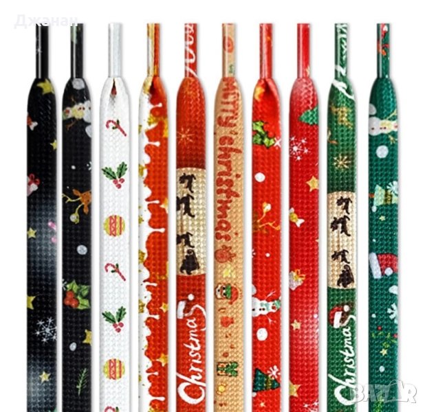 Коледни връзки за обувки/маратонки, снимка 1