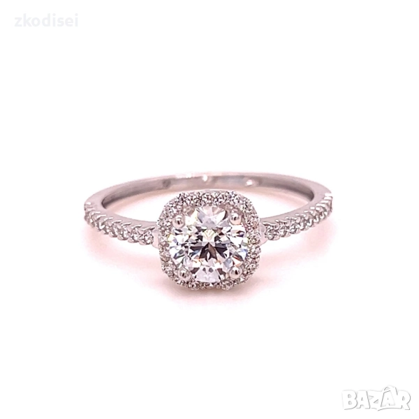 Златен дамски пръстен 1,93гр. размер:56 14кр. проба:585 модел:34414-6, снимка 1