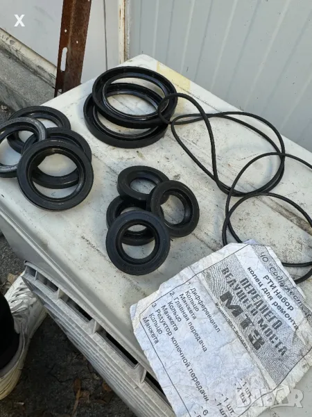 МТЗ Ремонтен комплект уплътнители и семеринги за преден задвижащ мост НОВ СССР, снимка 1