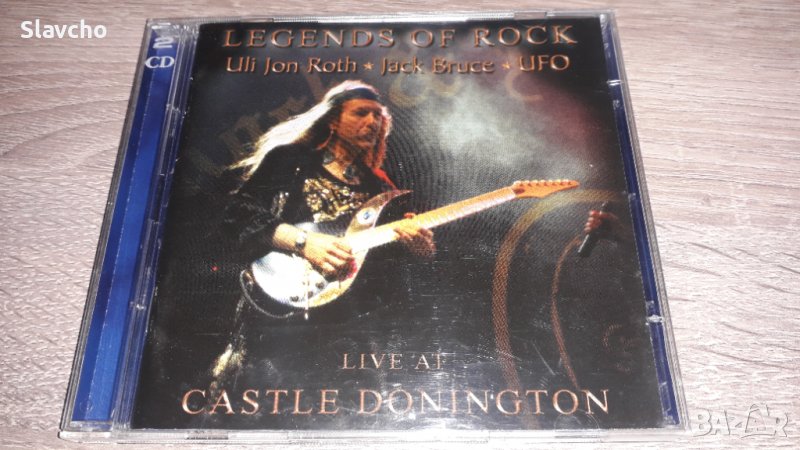 Компакт диск на - Legends Of Rock – Live At Castle Donington/ Uli Jon Roth/ Jack Bruce /UFO  2002 , снимка 1
