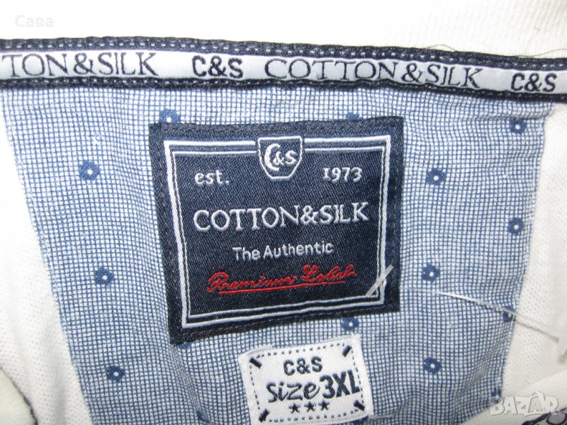 Блуза COTTON&SILK   мъжка,Л, снимка 1