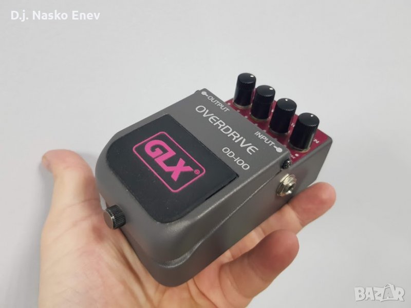 GLX Overdrive OD-100 Effekt-Pedal - Овердрайф педал за ел китара - КАТО НОВ, снимка 1