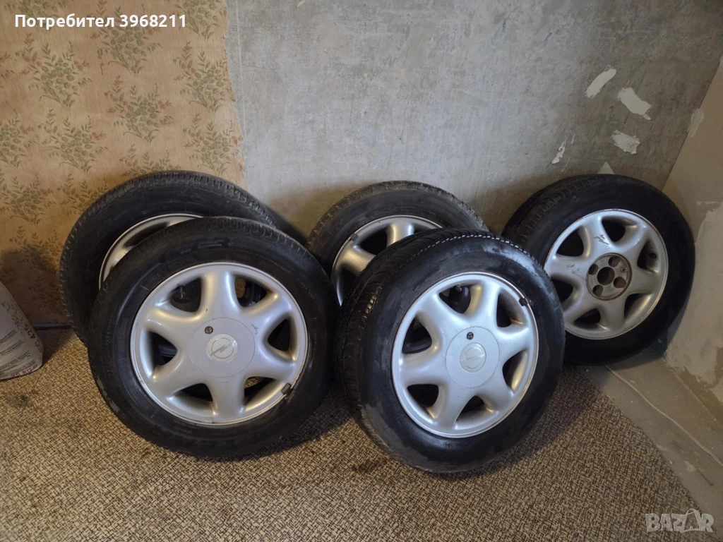 Алуминиеви джанти за Opel R15, снимка 1