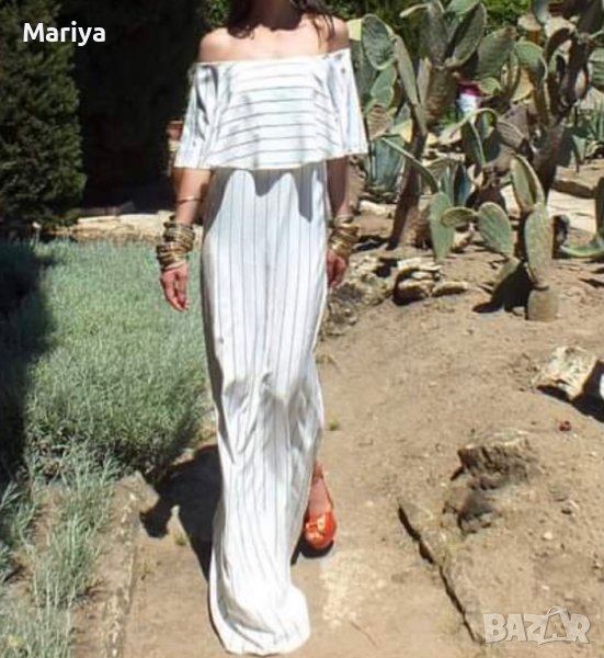 Дълга бяла рокля, снимка 1