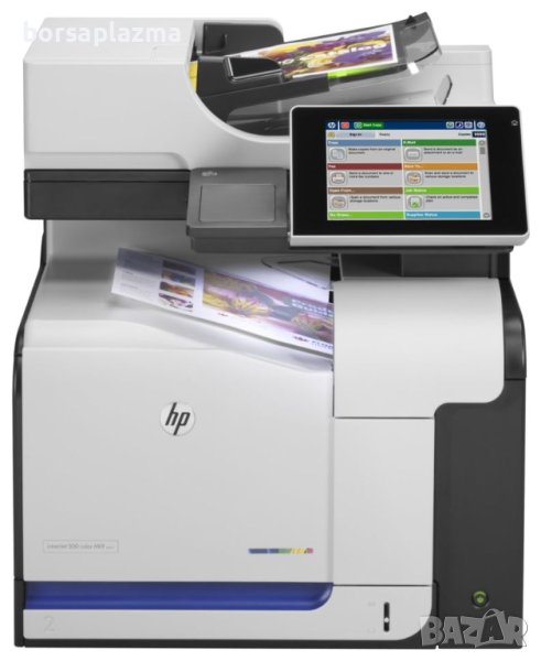 HP Color LaserJet Enterprise M575dn (CD644A)  обновен цветен лазерен принтер, скенер, копир , снимка 1