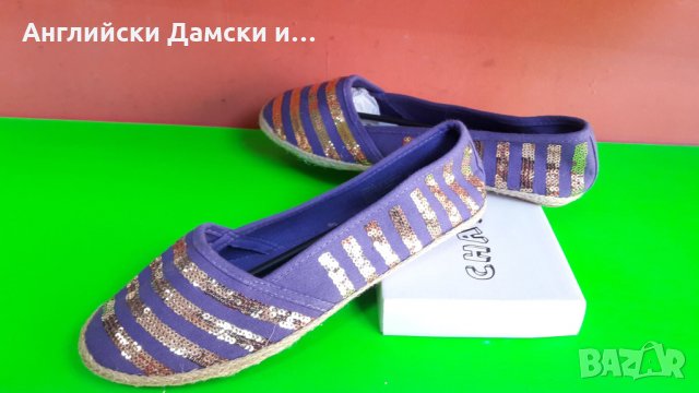 Английски дамски еспадрили, снимка 2 - Дамски ежедневни обувки - 28539569