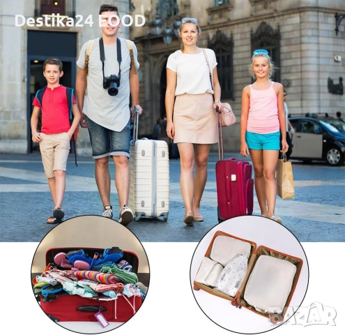 Органайзери за куфар OSDUE – комплект 10 броя, водоустойчиви, снимка 9 - Аксесоари и консумативи - 53154367