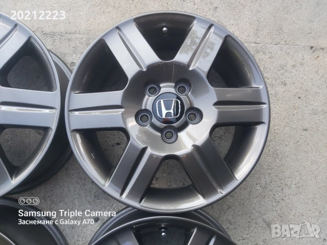 4 броя алуминиеви джанти за Honda CR-V 16, снимка 12 - Гуми и джанти - 51201771