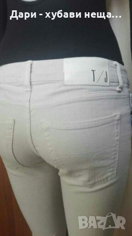 Светло бежови еластични дънки🍀❤XS,S❤🍀арт.4047, снимка 4 - Дънки - 36468757