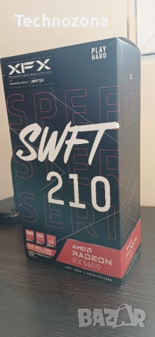 AMD Radeon RX 6600 8GB XFX SWFT 210 | RX6600 | 8 GB GDDR6 | Видео карта за гейминг, снимка 10 - Видеокарти - 53257960