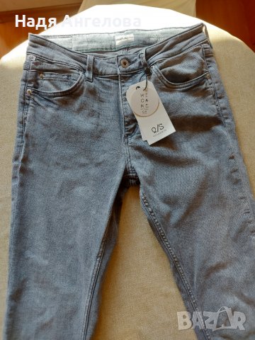 Нови светлосиви дънки St. Oliver - 25 лв., снимка 4 - Дънки - 39776870