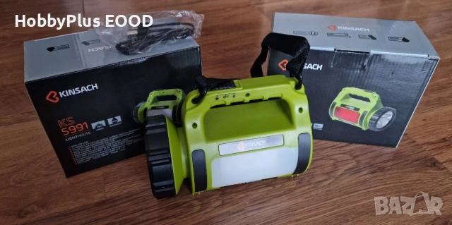 Фенер / Прожектор с вградена Li-ion батерия, снимка 5 - Къмпинг осветление - 53304933