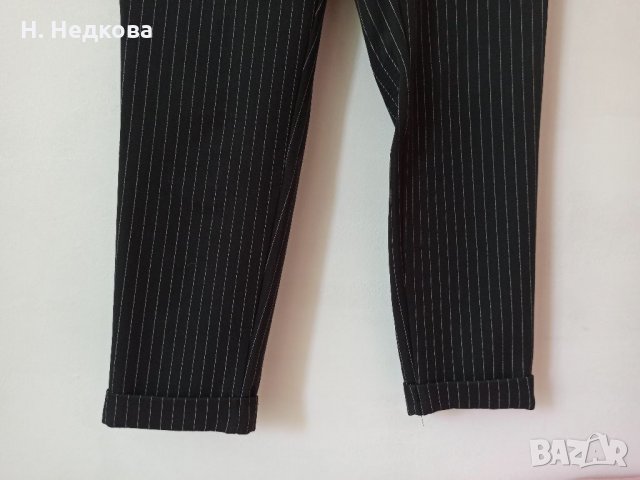 Черен панталон, снимка 5 - Панталони - 33684690