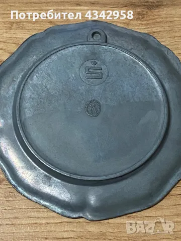 Стара чинийка за стена. Германия , снимка 3 - Декорация за дома - 50245601