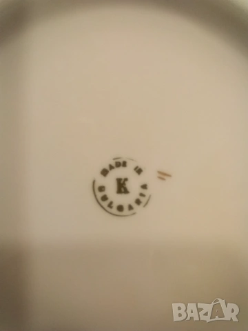 Порцеланови дълбоки чинии с златен кант 6 броя Китка Нови пазар , снимка 2 - Чинии - 53212343