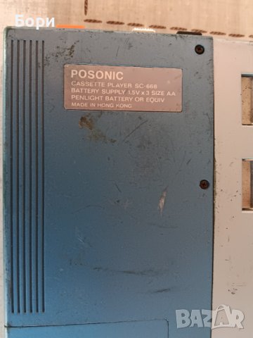 POSONIC SC-668 Уокмен 1979г, снимка 7 - Радиокасетофони, транзистори - 43043640