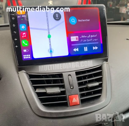 Peugeot 207 2006г-2015 Мултимедия Навигация Android, снимка 6 - Аксесоари и консумативи - 49842426