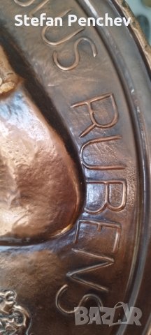 Меден барелеф на Рубенс, снимка 2 - Декорация за дома - 43299789