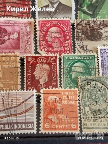Стари пощенски марки от цял свят смесени ЛИЧНОСТИ за КОЛЕКЦИЯ 51951, снимка 7 - Филателия - 53197842