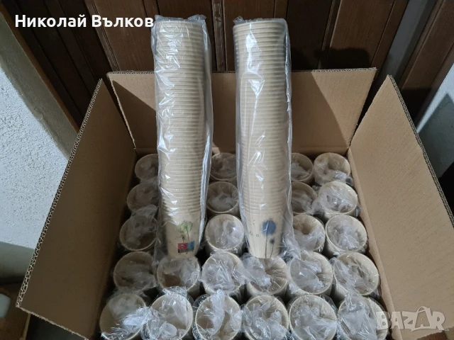 Бамбукови чаши за вендинг автомати Vending