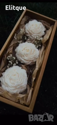 свещи цветя