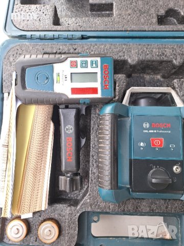 Ротационен лазер Bosch GRL 400 H, снимка 4 - Измервателни инструменти - 43904786