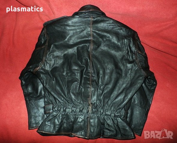 Кожено яке, снимка 2 - Якета - 28085323