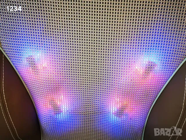 като НОВА HoMedics масажираща седалка за Шиацу масаж с подгрев. Масажор SBM-1010GB, снимка 5 - Масажори - 50418811